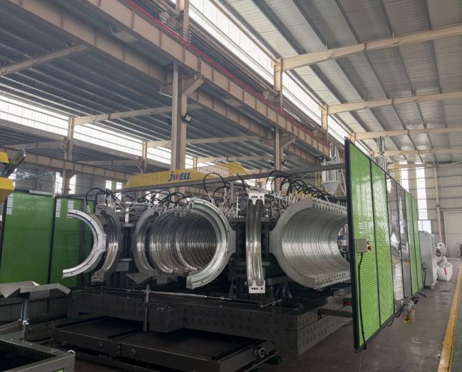 common problems encountered in the operation of doublewall corrugated pipe production lines