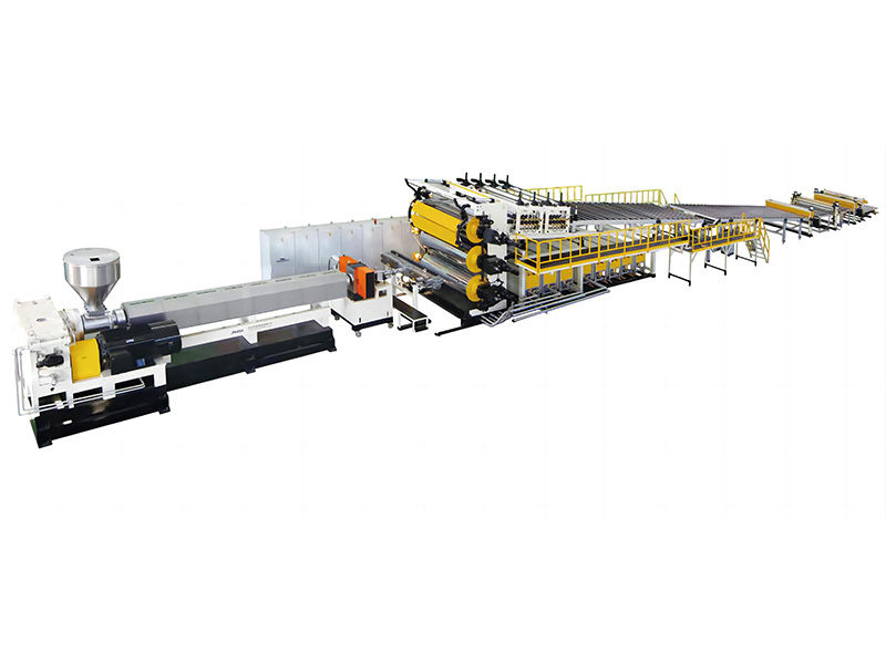 Lini Ekstrusi Pelat Tebal PP/PE/ABS/PVDF/PVC