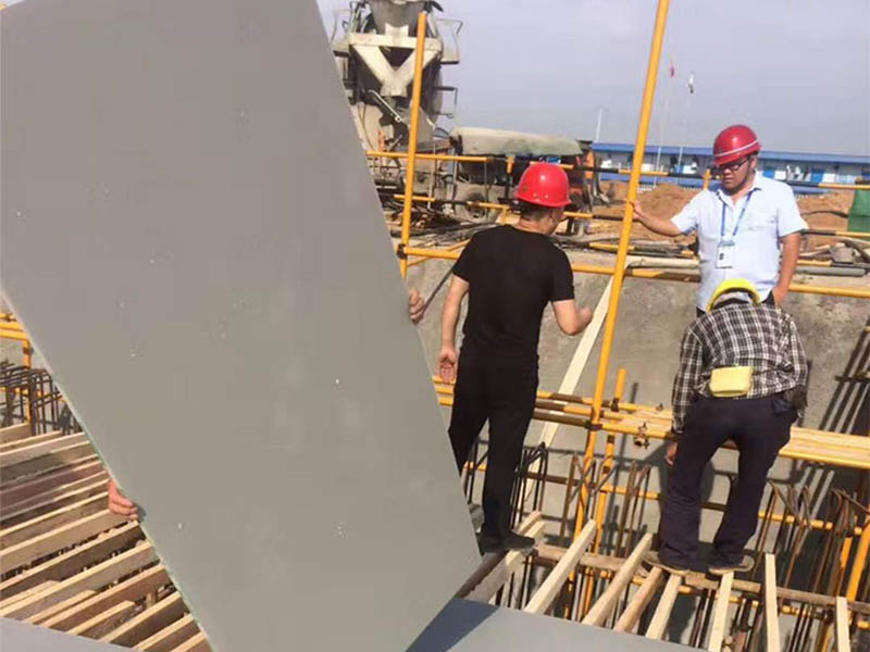 PP formwork extrusion. machinej pg