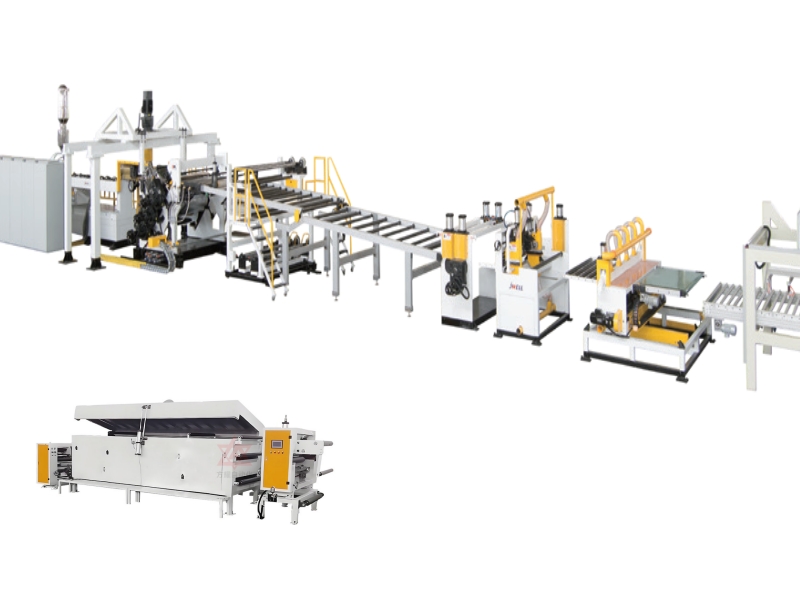PMMA Acrylic Sheet Extrusion နှင့် UV Anti-Scratch Coating ထုတ်လုပ်မှုလိုင်း
