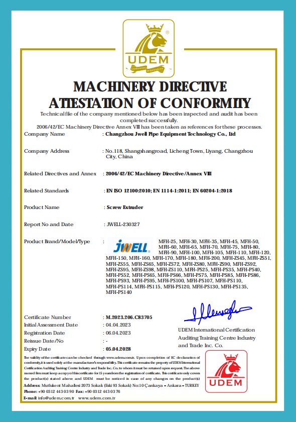 Certification