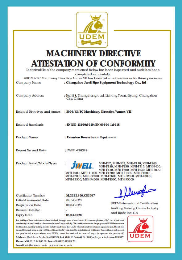 Certification